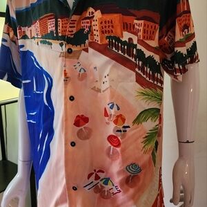 Sergio Tacchini Silk Shirt